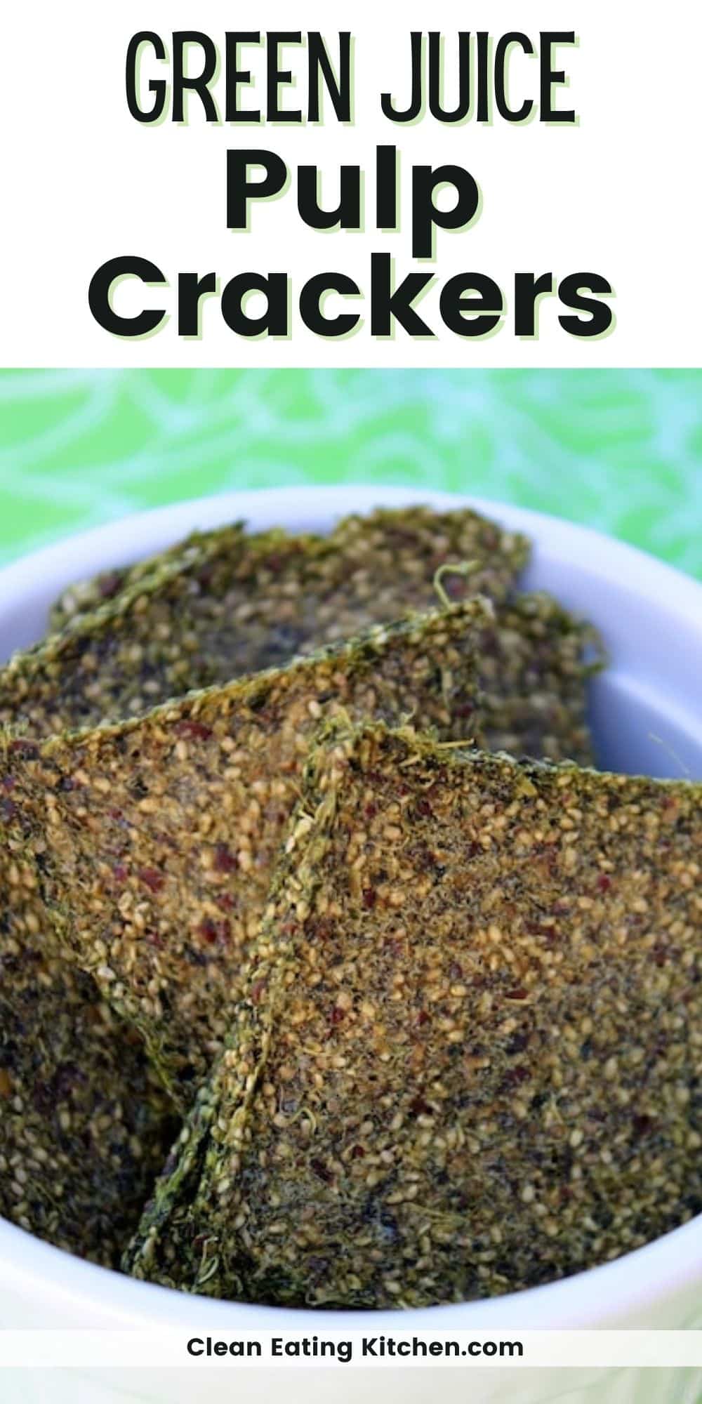 Easy 4Ingredient Juice Pulp Crackers Pulp Recipe, Juicer Pulp Recipes