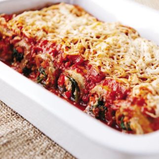 Eggplant Cannelloni from the Eat to Live cookbook