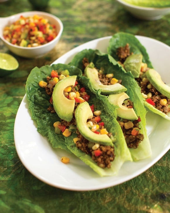 Heat-Free Lentil &amp; Walnut Tacos - Clean Eating Kitchen