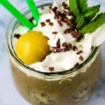 Chocolate Mint Smoothie dairy free
