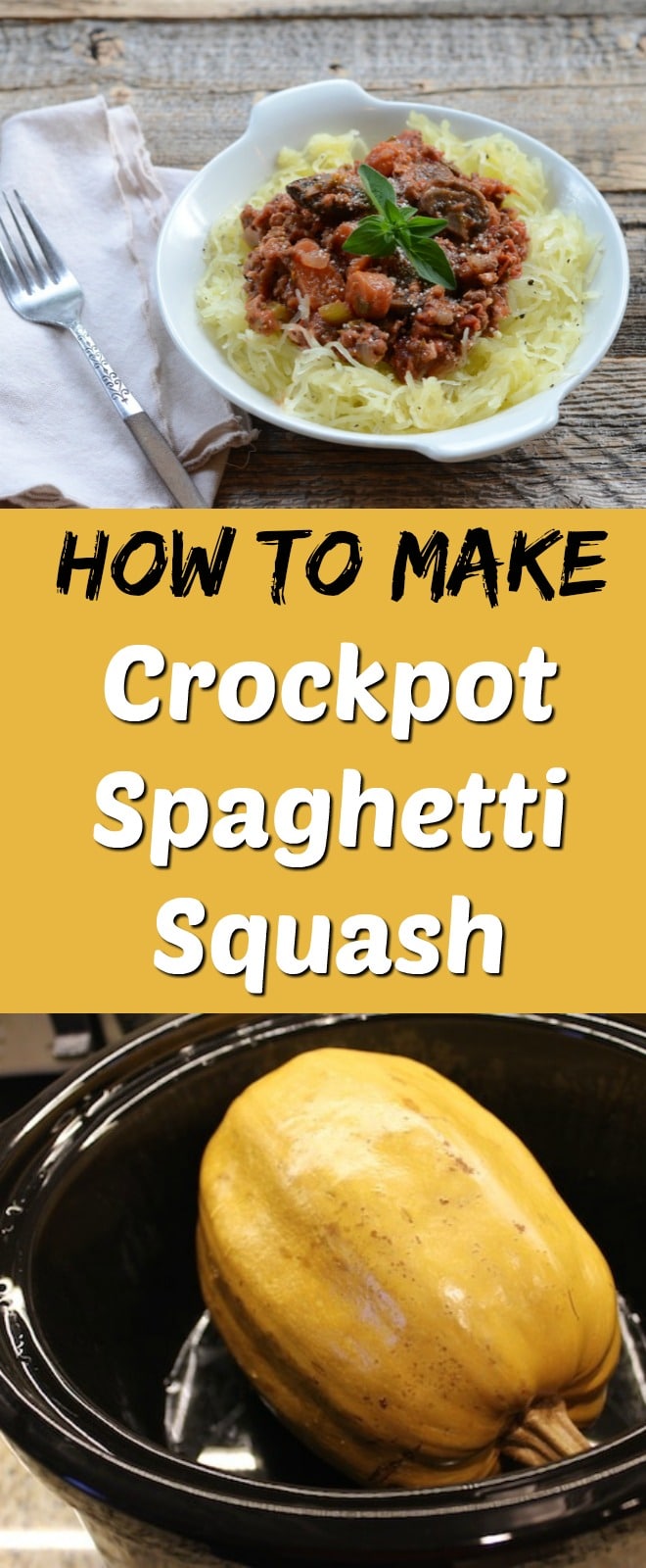 Crockpot Spaghetti Squash - Clean Eating Kitchen
