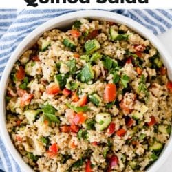 copycat costco quinoa salad pin