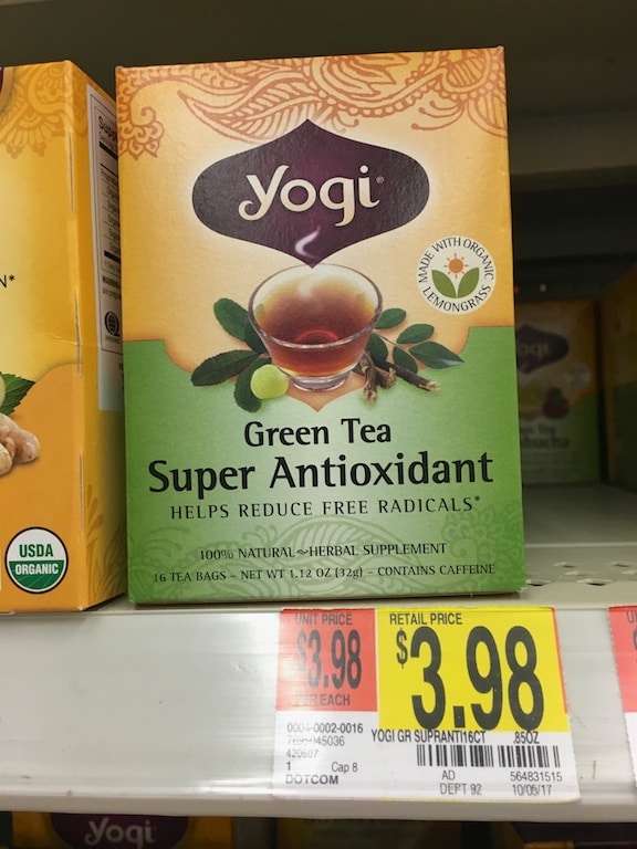 yogi green tea.