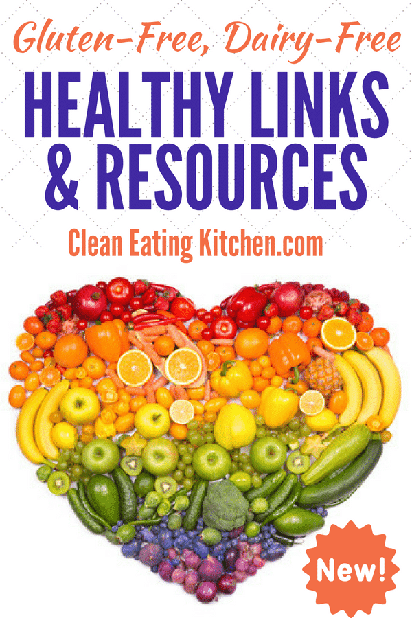 These are some of my favorite resources for healthy, balanced living. I use them all in my clean eating kitchen. Gluten-free and dairy-free. #cleaneating #health #diet #wellness #nutrition #glutenfree #dairyfree #paleo