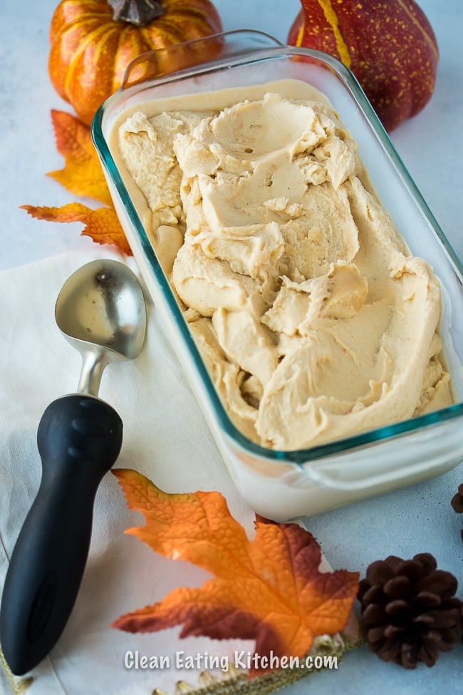 Best Vegan Pumpkin Ice Cream Clean Eating Kitchen