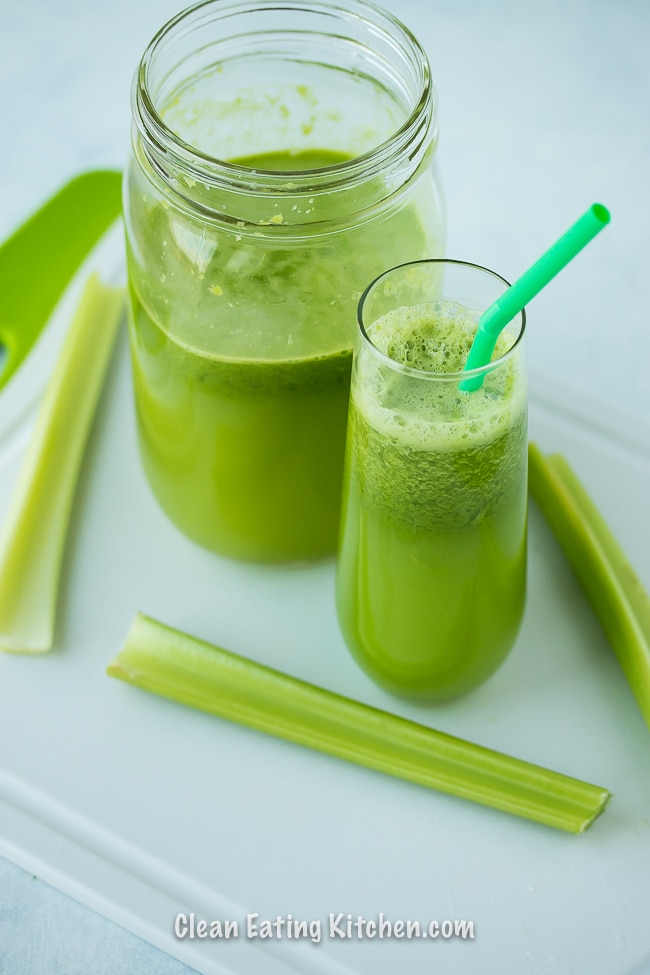 Celery Juice Recipe (Juicer & Blender Instructions ...