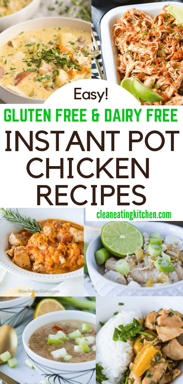 Instant Pot Chicken Recipes All Gluten Free Dairy Free Instant Pot Chicken Recipes All Gluten Free Dairy Free