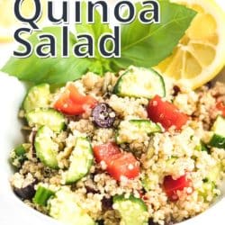 instant pot quinoa salad pin