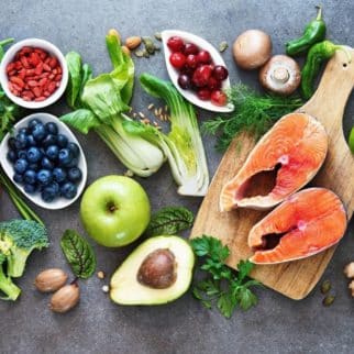 healthy food platter