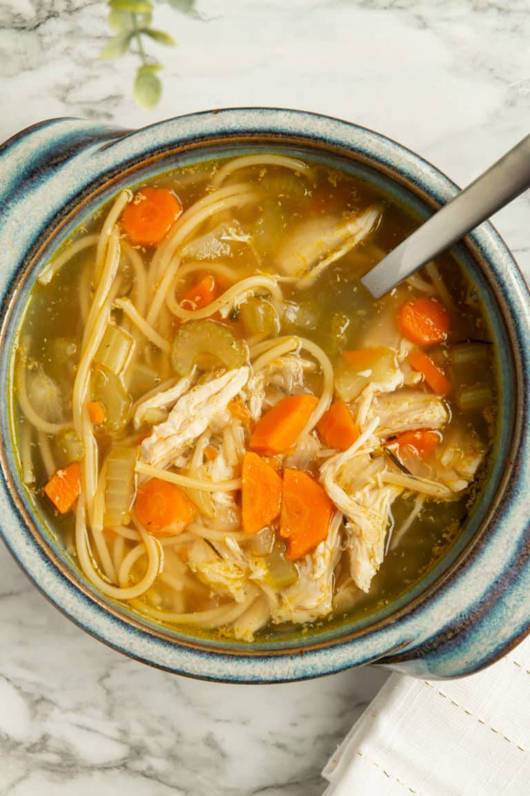 Gluten-Free Chicken Noodle Soup | Instant Pot or Stovetop
