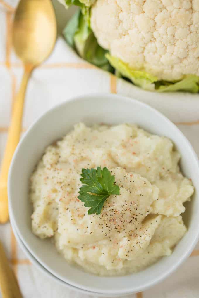 Instant Pot Cauliflower Mash (LowCarb) Clean Eating Kitchen