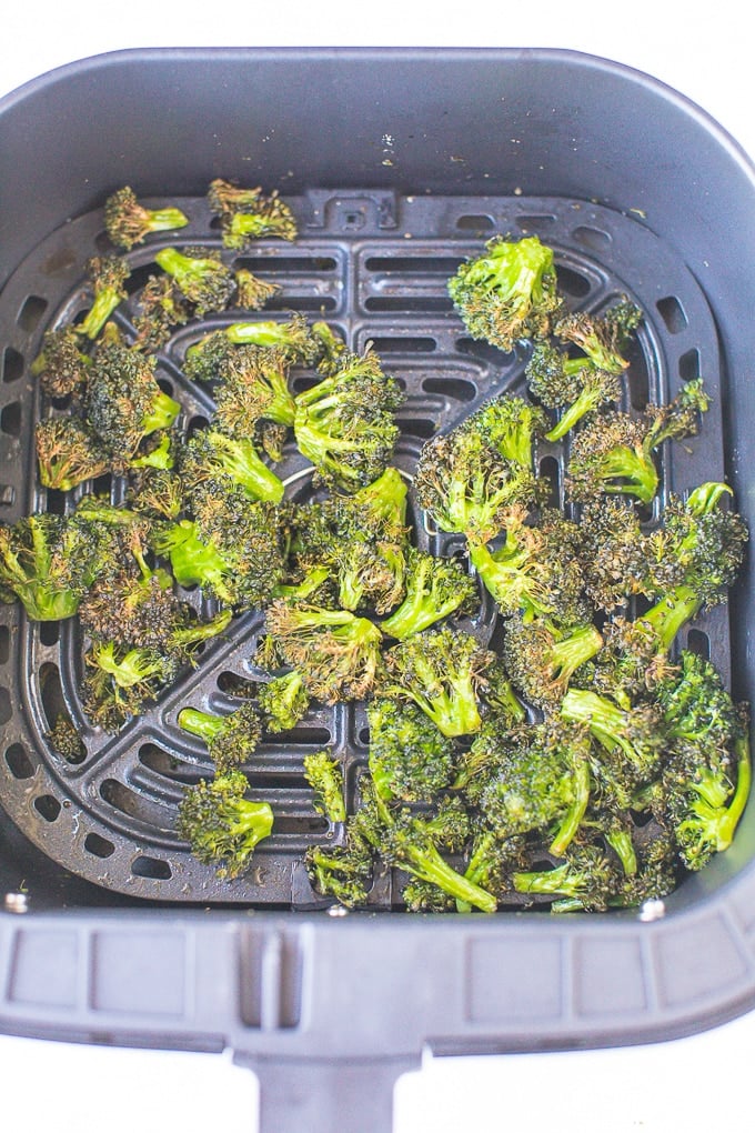 Crispy Air Fryer Lemon Broccoli Clean Eating Kitchen