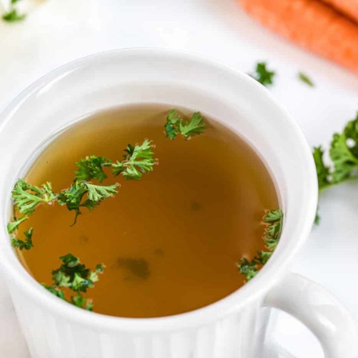 Instant Pot Vegetable Broth Using Scraps Clean Eating Kitchen