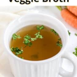 instant pot veggie broth pin