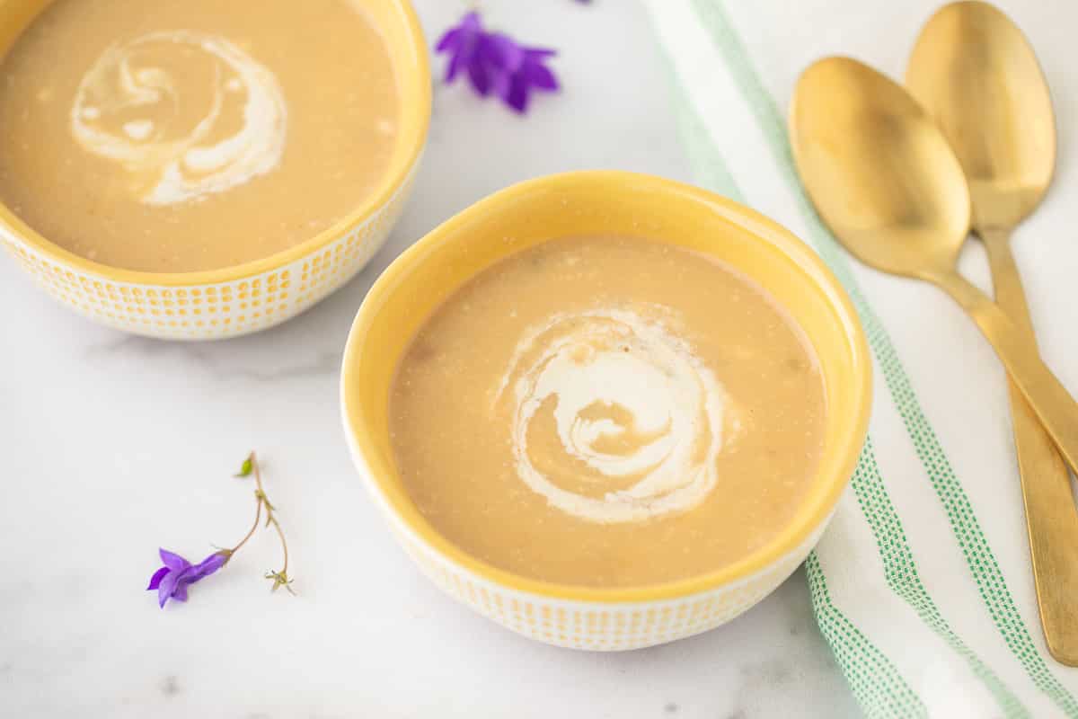 Zucchini Potato Soup (Vegan & DairyFree) Clean Eating