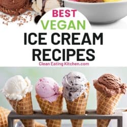 best vegan ice cream recipes pin