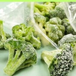 how to freeze broccoli pin.