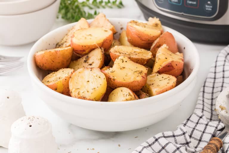 photo of instant pot red potatoes.