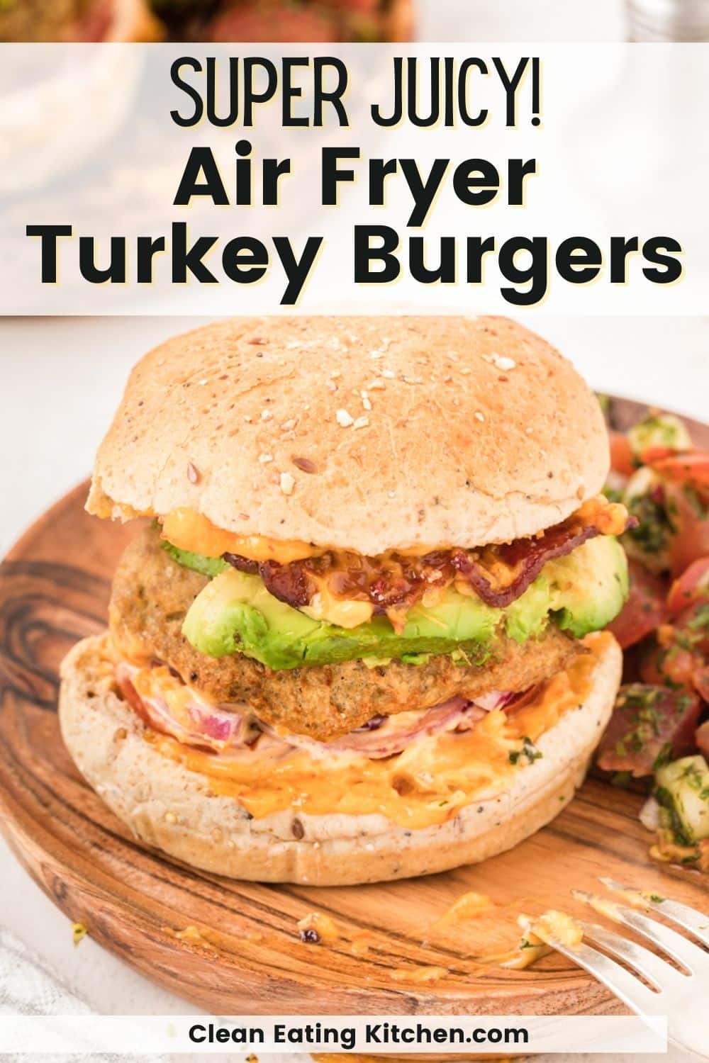 Air Fryer Turkey Burgers Without Breadcrumbs Clean Eating Kitchen