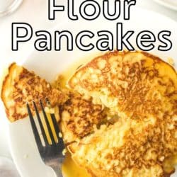 rice flour pancakes pin