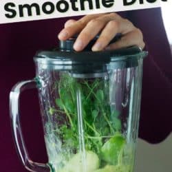benefits of green smoothie diet pin