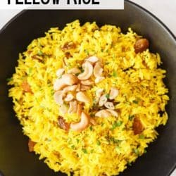 indian yellow rice pin