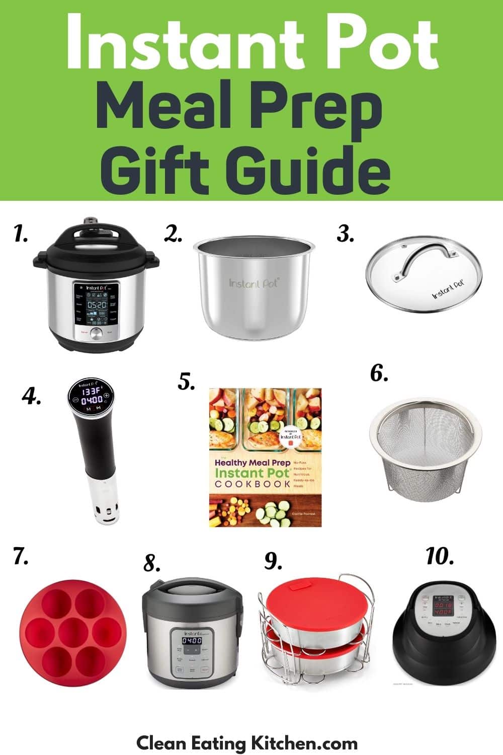 Instant Pot Meal Prep Gift Guide (Plus Recipes)