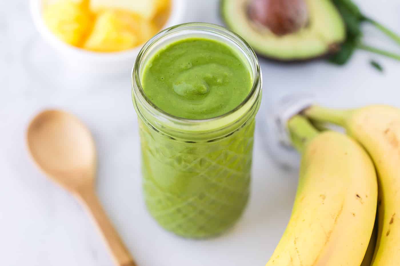 Liver Detox Green Smoothie - Clean Eating Kitchen