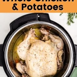 instant pot whole chicken pin