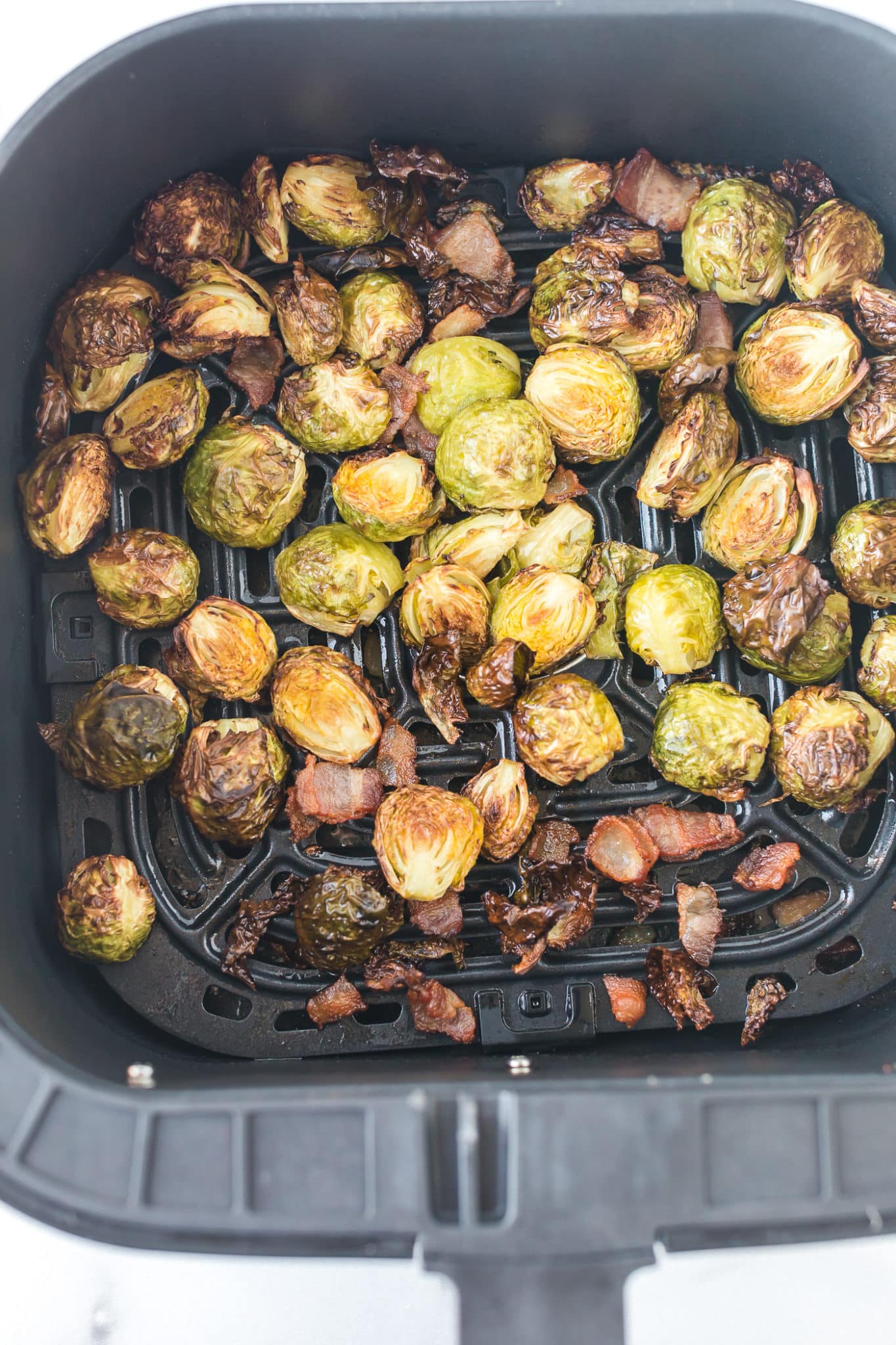 Air Fryer Brussels Sprouts with Bacon Clean Eating Kitchen