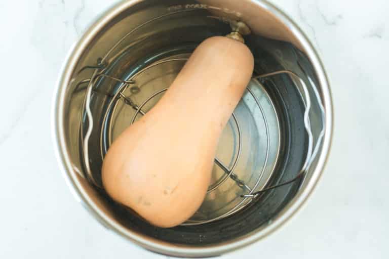 photo of instant pot butternut squash.