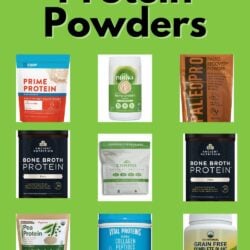 best paleo protein powders pin.