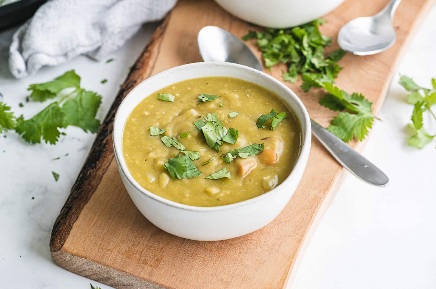 Vegetarian Instant Pot Split Pea Soup