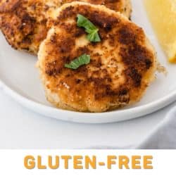 gluten free crab cakes pin