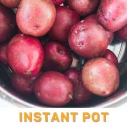 instant pot boiled potatoes pin