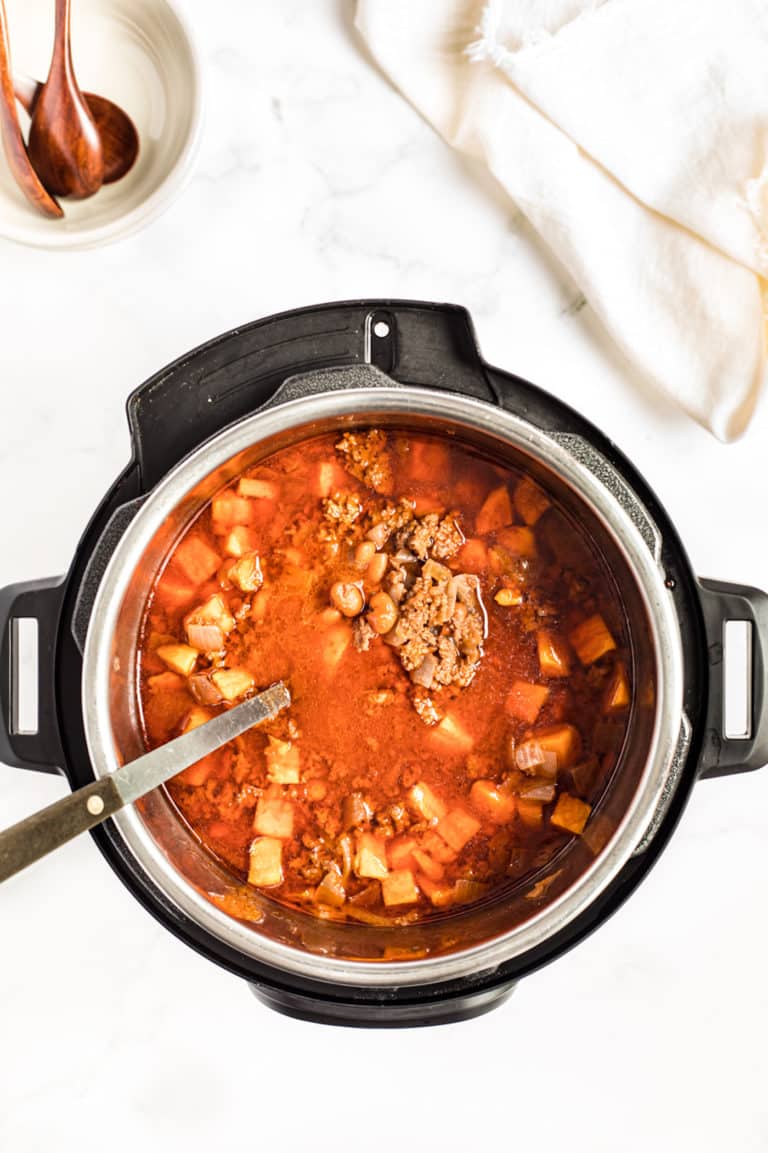 Sweet Potato Beef Chili (Instant Pot or Stovetop) - Clean Eating Kitchen