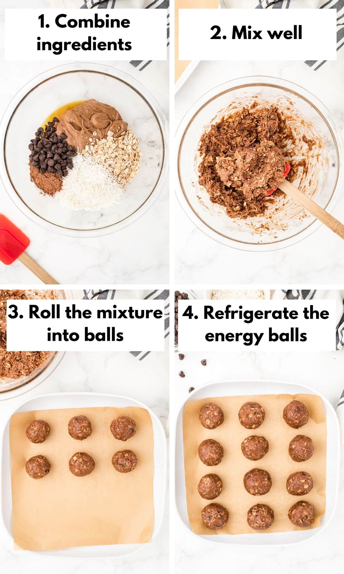 How to make nut butter energy balls.