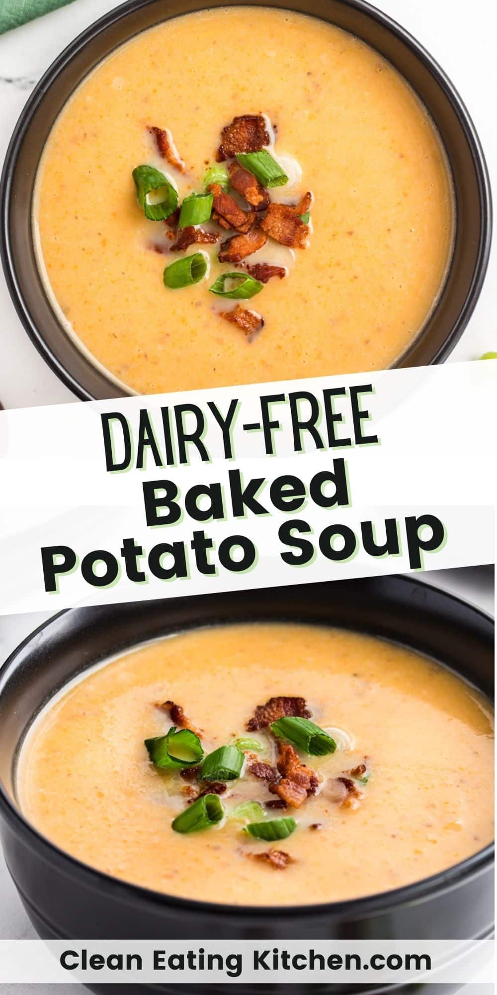 DairyFree Potato Soup (Instant Pot or Stovetop)