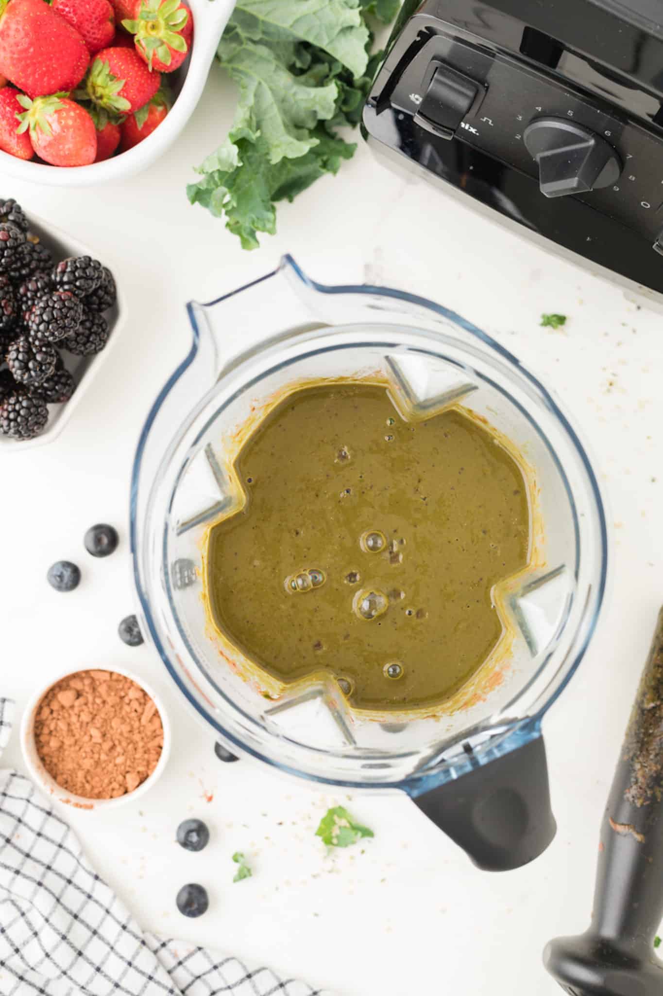 Vitamix clearance kale smoothie
