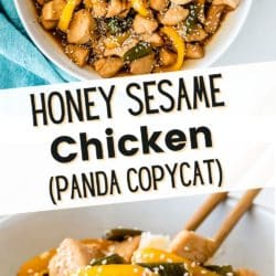 honey sesame chicken pin copycat