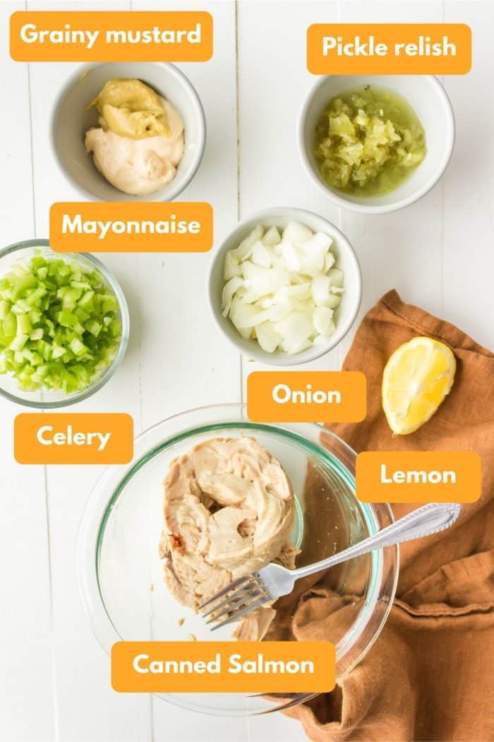 Easy Keto Canned Salmon Salad Recipe (High-Protein) - Clean Eating Kitchen