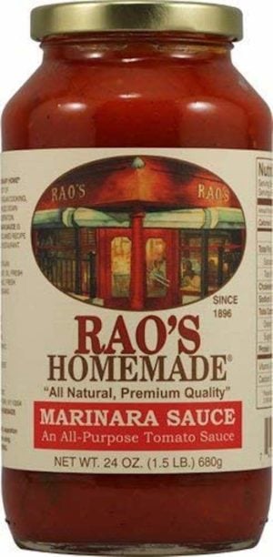 rao's homemade marinara sauce.