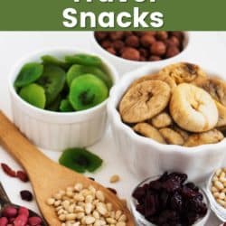 best gluten-free travel snacks pin.