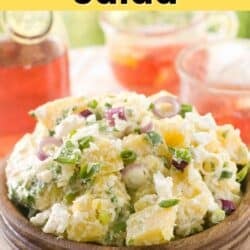 egg-free potato salad pin.