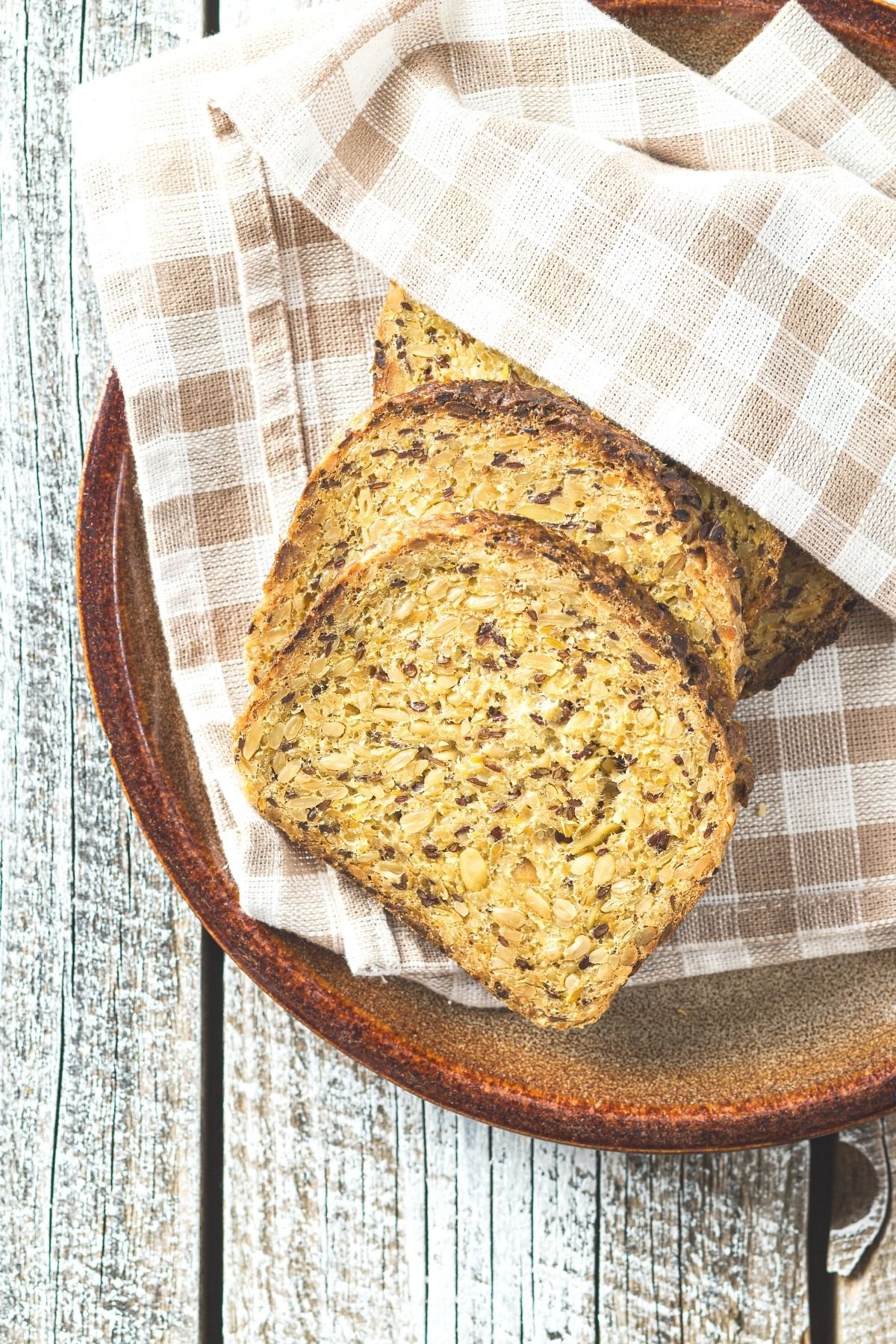 homemade bread.