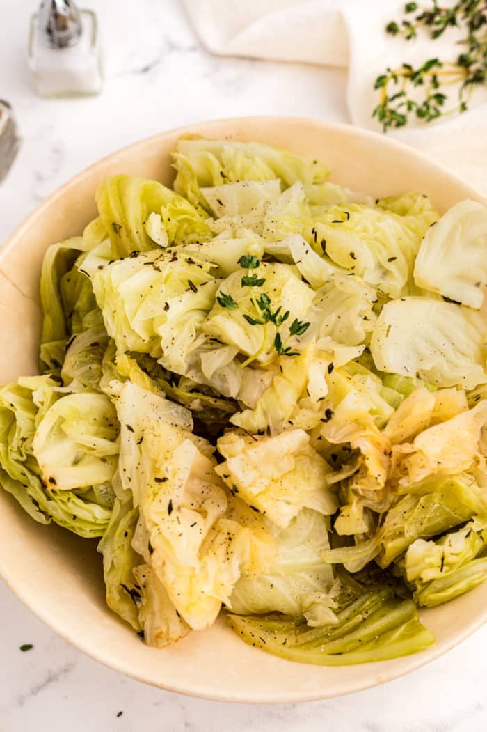 Instant Pot Steamed Cabbage (Simple Recipe) Clean Eating Kitchen