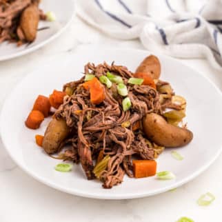 slow cooker tri tip with veggies