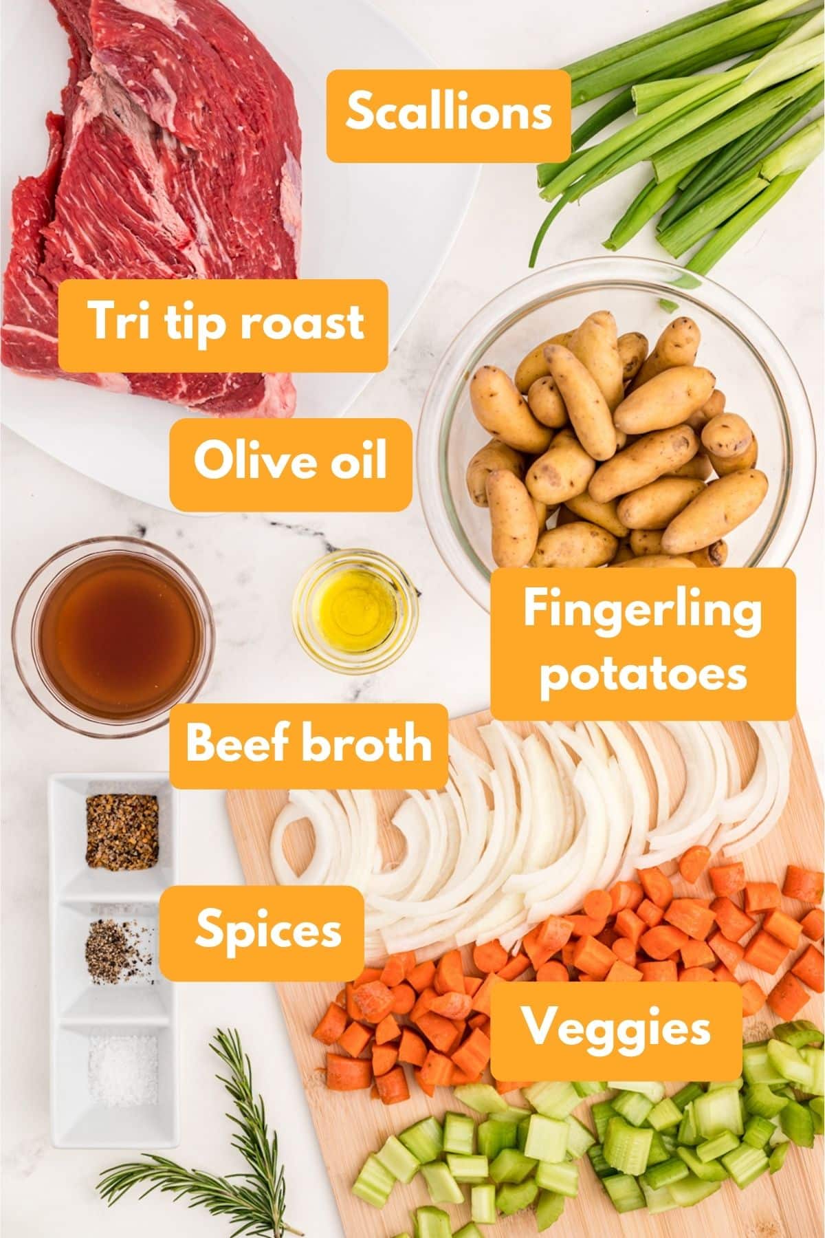 ingredients for slow cooker tri tip roast