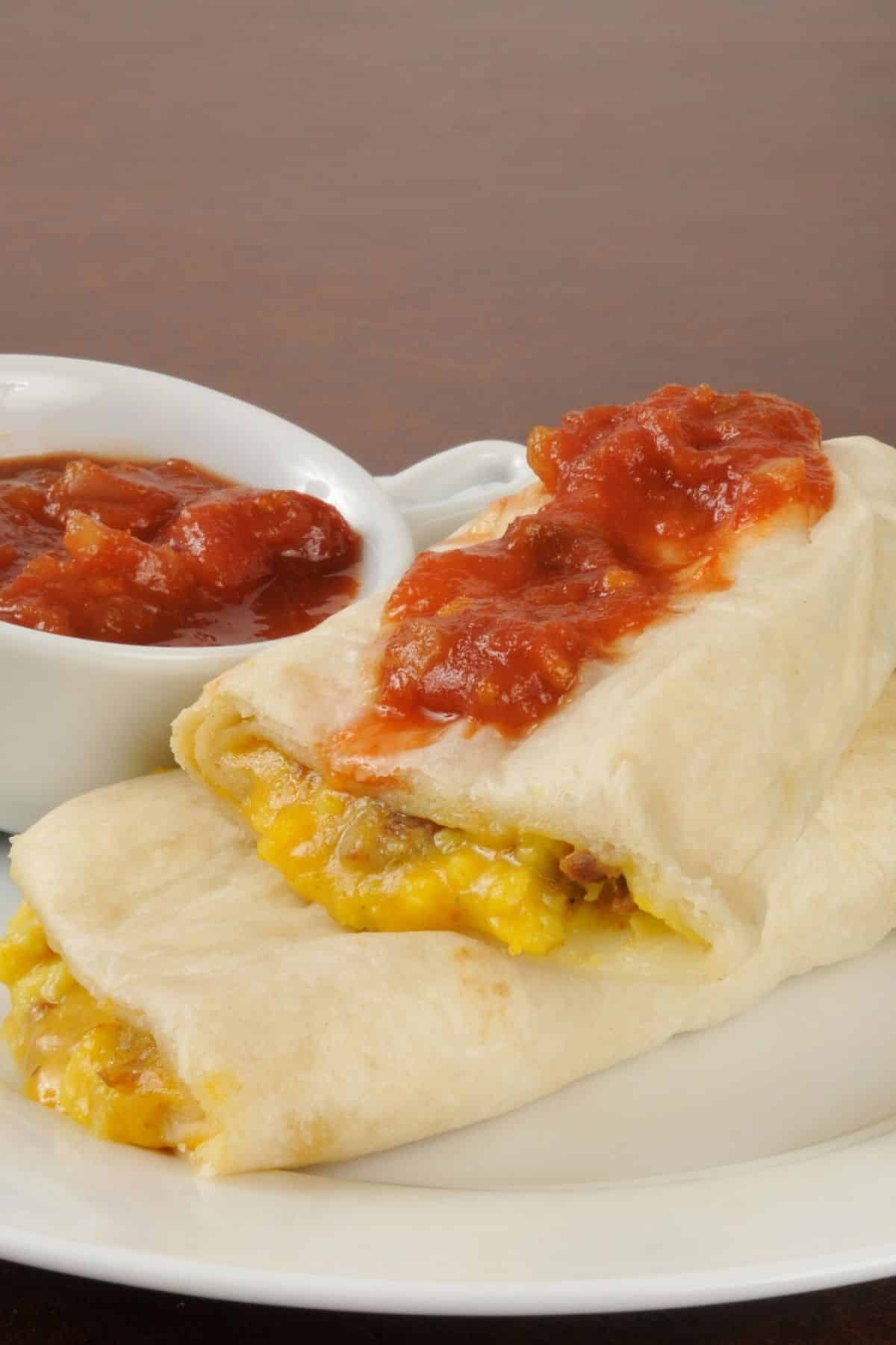 breakfast burritos.