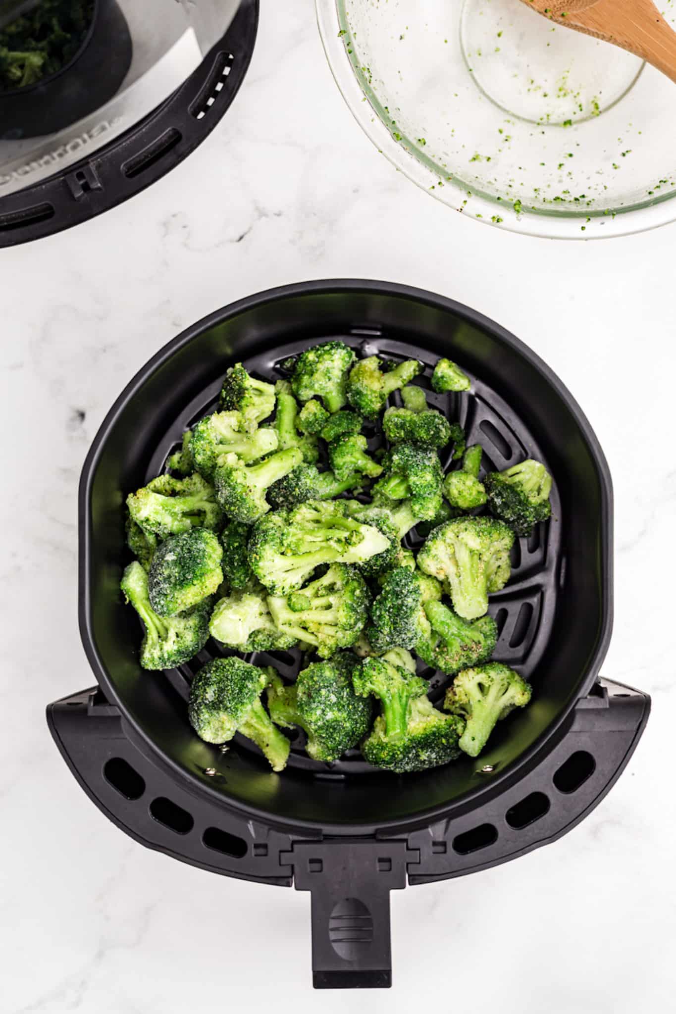 broccoli in the air fryer.